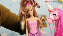 Barbie Princess Doll and Regal Unicorn / Księżniczka i Jednorożec Barbie - Mattel - BJP46