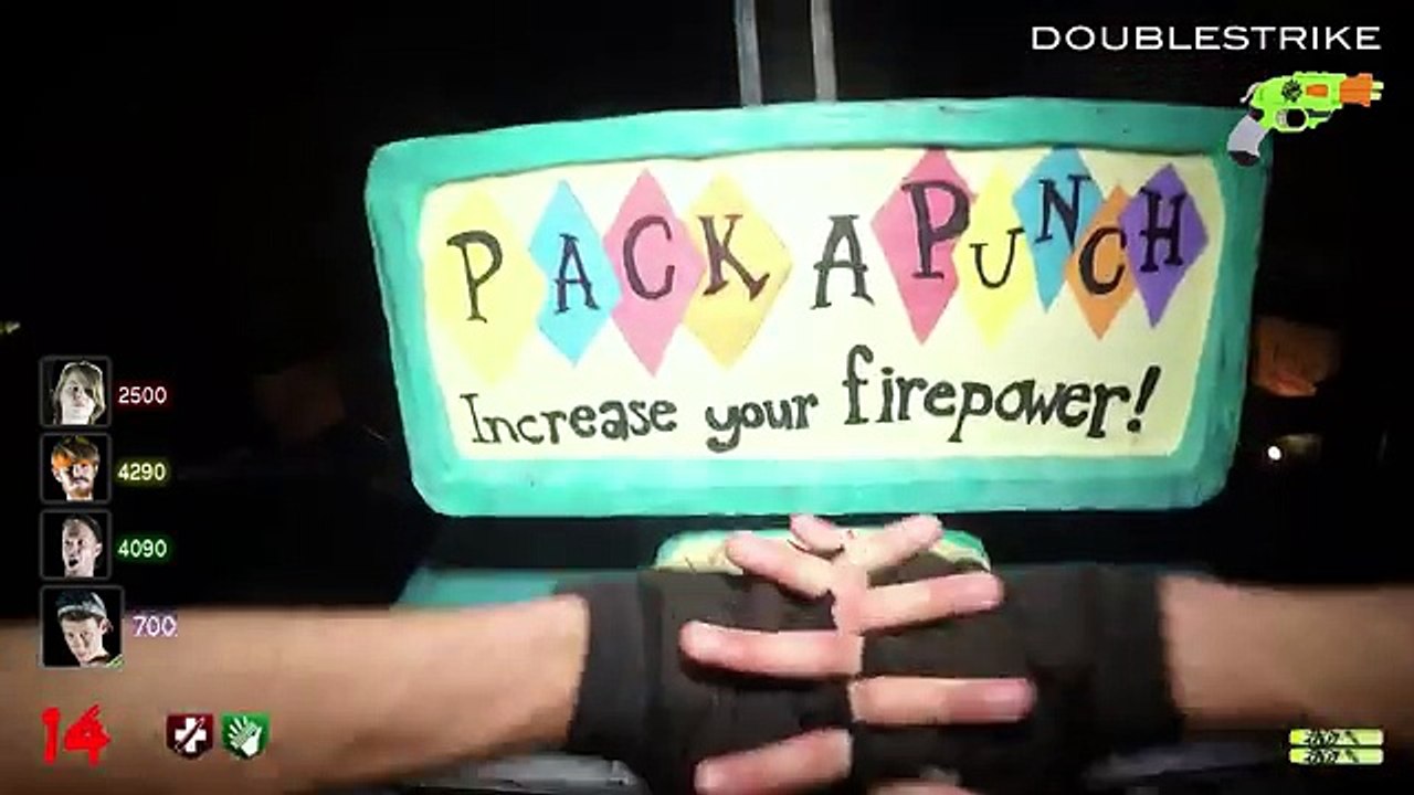 Nerf meets Call of Duty: ZOMBIES 2.0 | Part 2 of 3 (First Person in 4K!)