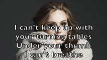 Adele - Turning Tables Karaoke Acoustic Instrumental Cover Backing Track   Lyrics