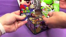 Enterplay Super Mario Nintendo Dog Tags Collectors Tin! Unboxing by Bins Toy Bin
