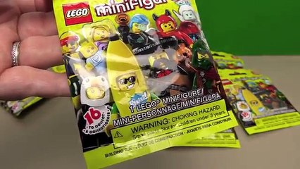 LEGO MINIFIGURES SERIES 16! | Blind Bags Opening By Bins Toy Bin