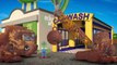 Cleaning Muddy Construction Trucks in the Car Wash with Geckos Garage | Diggers for Children