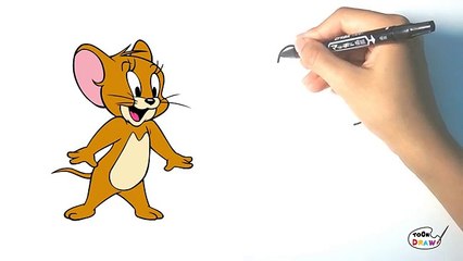 Tom and Jerry ★ How to draw Jerry (Tom and Jerry) ★ Step by Step