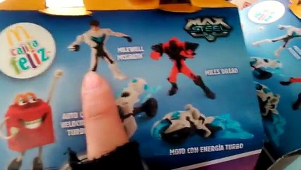 Cajita Feliz McDonald´s Max Steel & Monster High Review (Enero/Febrero new)