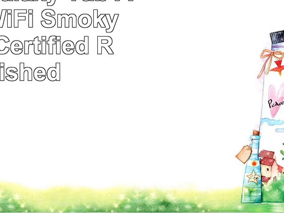 Samsung Galaxy Tab A 80 16GB WiFi Smoky Titanium Certified Refurbished