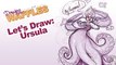 Sketch-Wiff-Me: Ursula - The Little Mermaid - DrawingWiffWaffles