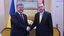Erdoğan, Ukrayna Devlet Başkanı İle Görüştü