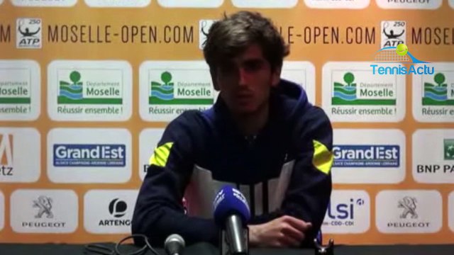 ATP - Moselle Open - Pierre-Hugues Herbert était à bout physiquement