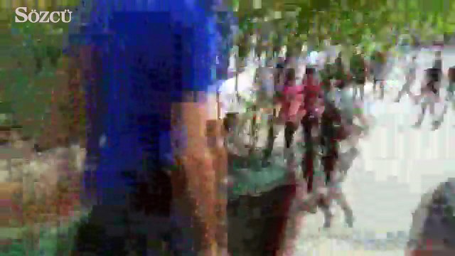 Çağlayan Adliyesi önünde çatışma