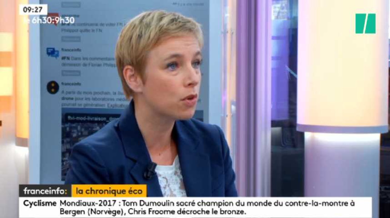 La France Insoumise victime de l'ego de Mélenchon? La question qui fâche du HuffPost à Clémentine Autain sur Franceinfo