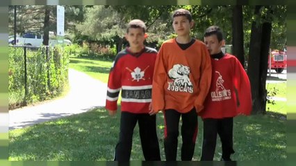 Irmãos sírios dão cartas sobre o gelo