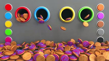 Learn Colors with Wooden Ball Hammer Educational Toys - Shapes & Colors Videos Collection