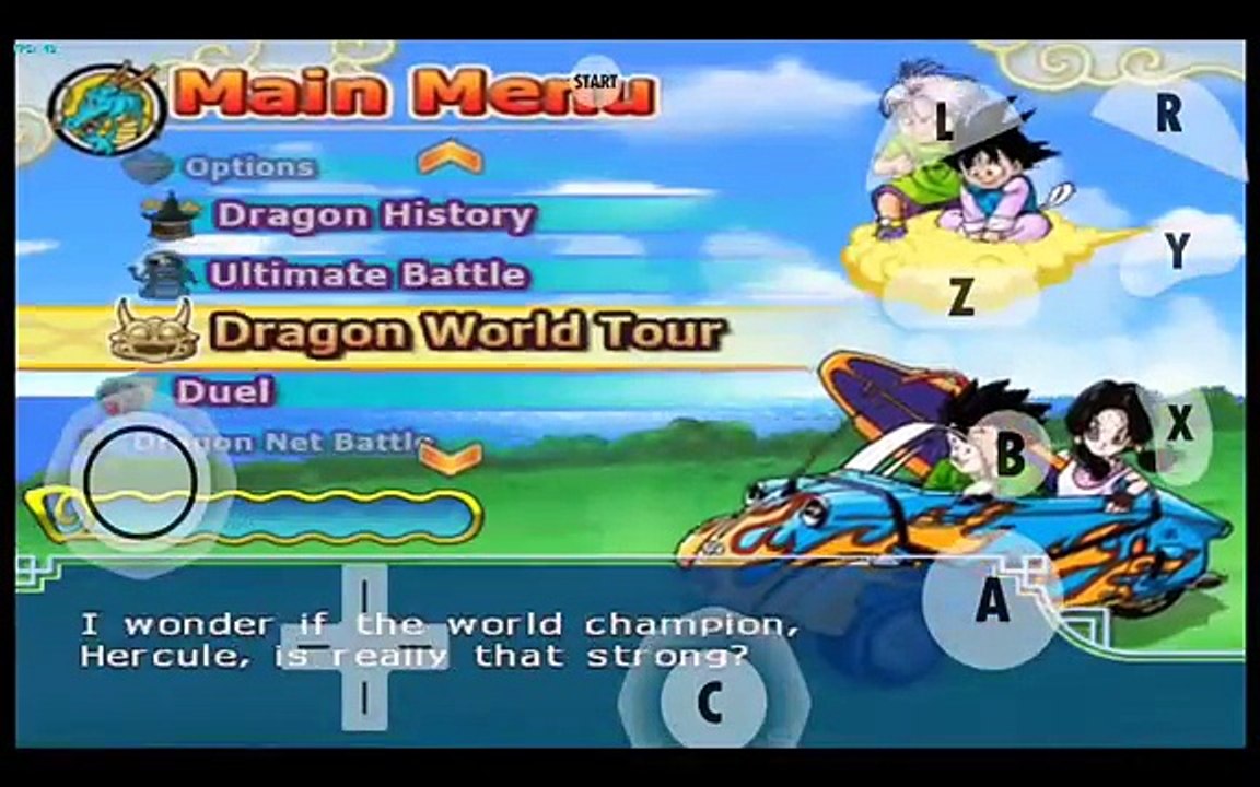 Dragon Ball Z Budokai Tenkaichi 3 MOD Dolphin Emulator 