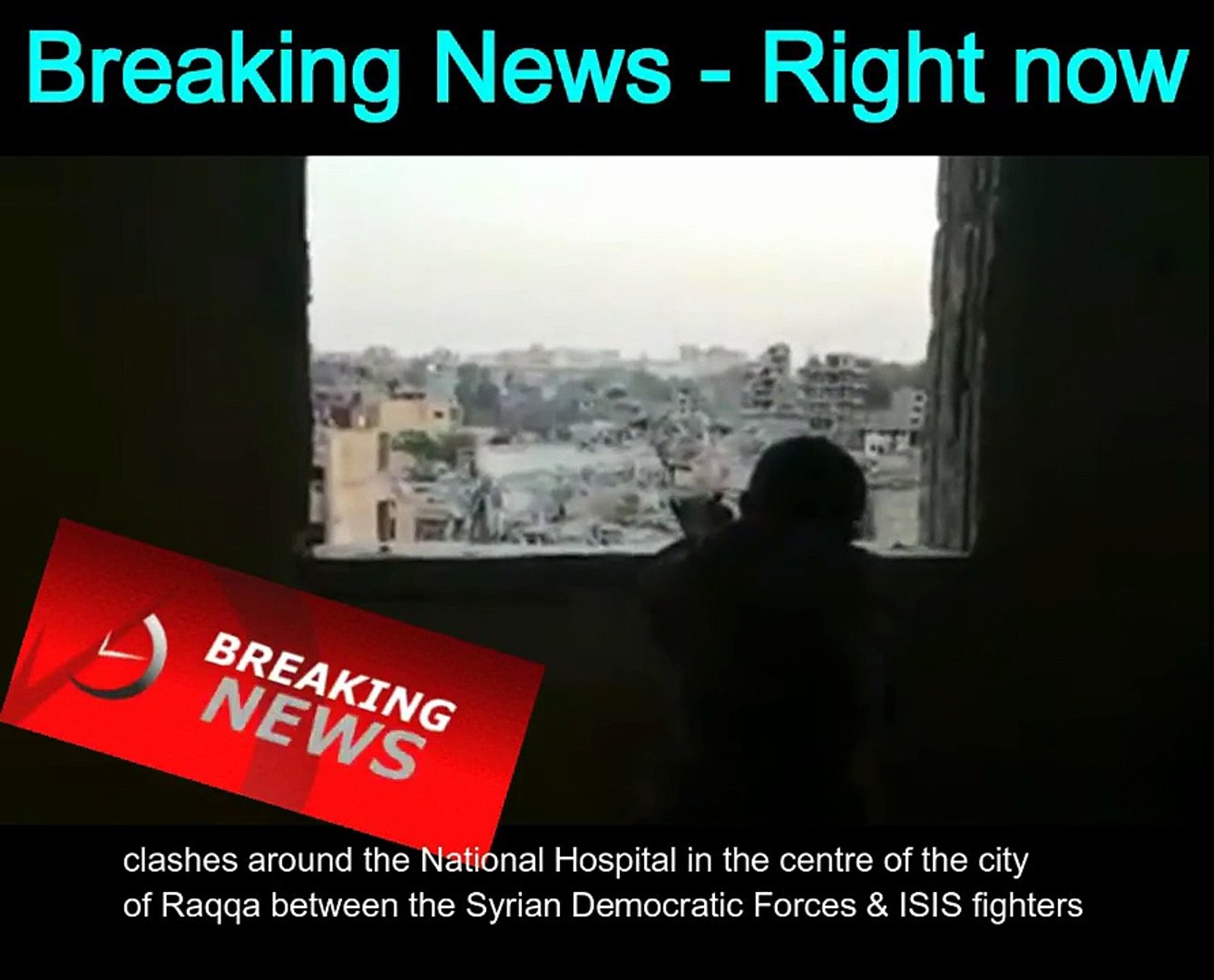 raqqa offensive latest news - clashes in the centre of the city [HD