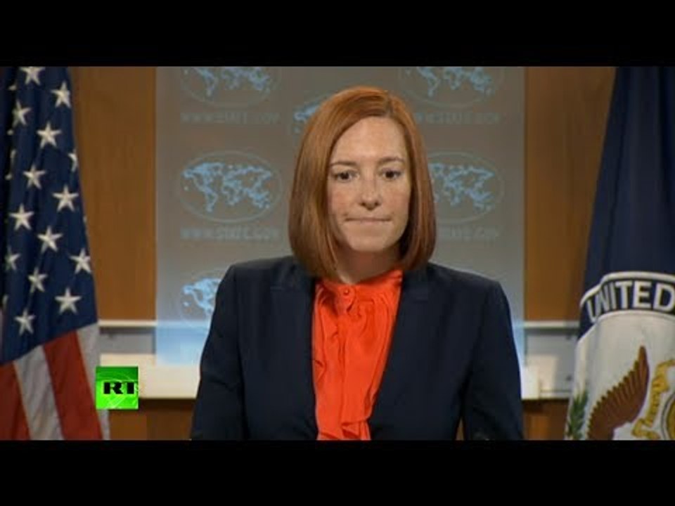 'Kiev forces shooting at civilians': State Dept's Psaki has no concerns