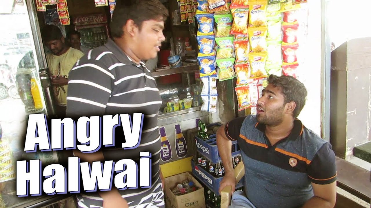 Angry Halwai (Funny Video) Comedy Indian Prank 2017 HD