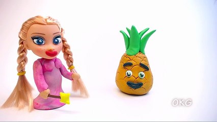 Learn Colors With Play Doh Dresses Disney Princess Play Doh Stop Motion Animation