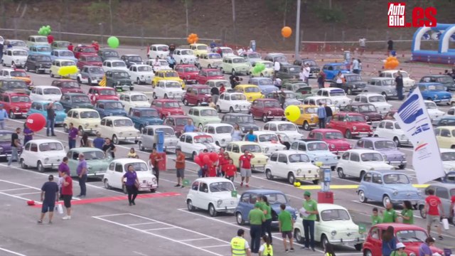 Participamos en el Récord Guinness de Seat 600 en Barcelona