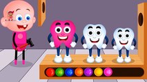 Shapes for Children to Learn with Baby Teeth | Shapes for Kindergarten Nursery Kids Learning Videos
