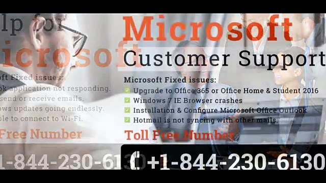 Support For Microsoft +1-844-230-6130