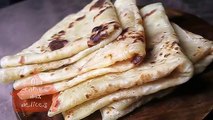 Recette Ramadan وصفات رمضان /Msemen au fromage façon cheese naan / Algerian pancake
