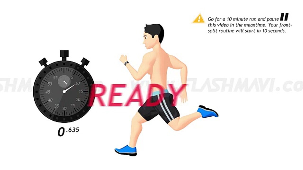 Front Split in 5 Minutes - Flexibility Training