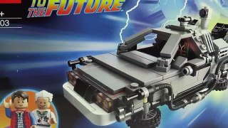 Lego Ideas 21103 The DeLorean Time Machine From Back To The Future Speed Build And Review