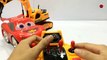 #Construction Trucks for Children #Dump Trucks & McQueen #Excavators Nursery Rhymes #VVD Kids 77