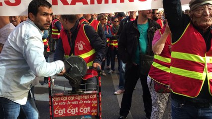 Réforme du code du Travail : dans la manifestation à Marseille