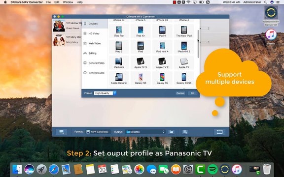 How to Watch iTunes Videos on Panasonic TV