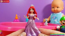 Baby Doll Bathtime Clay Slime Surprise Disney Princess Ariel My Little Pony Hello Kitty Peppa Pig