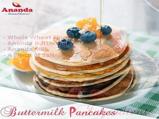 Buttermilk Pancakes | Ananda Dairy