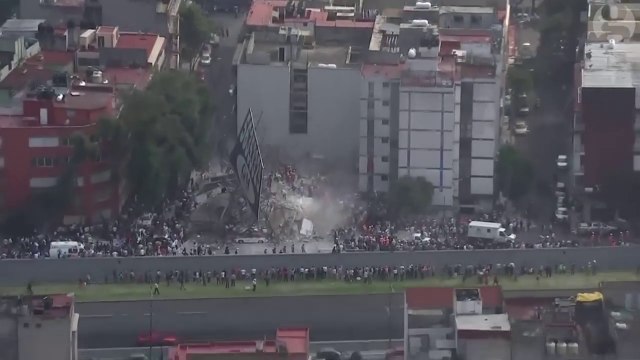 Mexico filmé par un Drone après son terrible tremblement de terre !