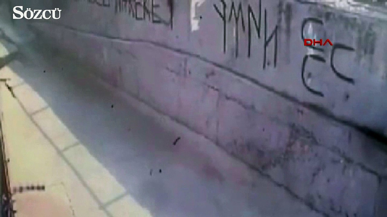 Adliye önündeki kavga sonrası kaçan silahlı kişi güvenlik kamerasında