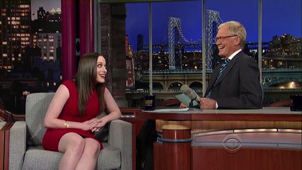 Kat Dennings - 02. October, new - David Letterman Show