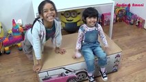 Pink Mini Cooper Ride On SURPRISE UNBOXING & Assembly - Kids Fun Toy Playtime