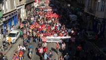 Des opposants à la réforme du code du Travail ont manifesté à Marseille