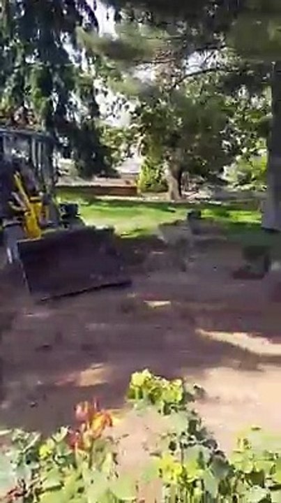 Hacı Bektaş Veli Dergâhı'na kepçe girdi