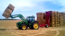 World Amazing Modern Agriculture Equipment and Mega Machines: Hay Bale Handling Tractor, L