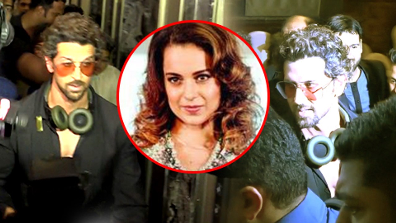 Hrithik Roshan RUNS Away From Media On Kangana Ranaut Statements  Aap Ki Adalat