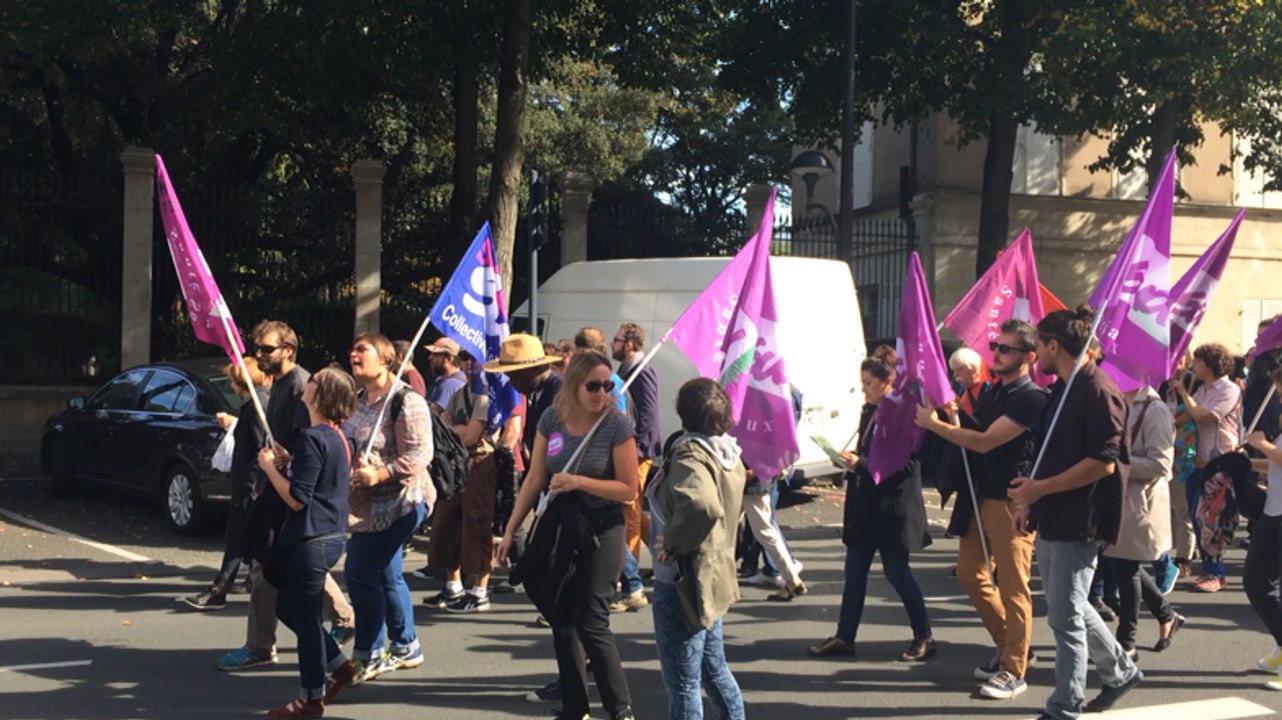 Manifestation contre les « ordonnances Macron »