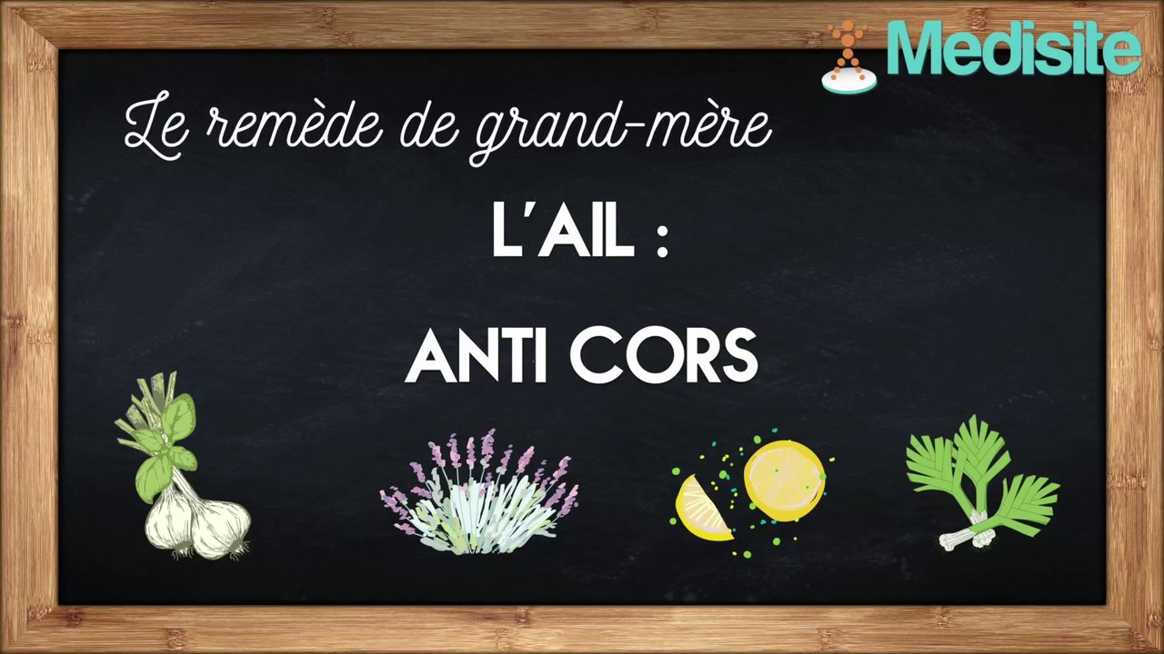 Le remède de grand-mère anti-cors : l’ail