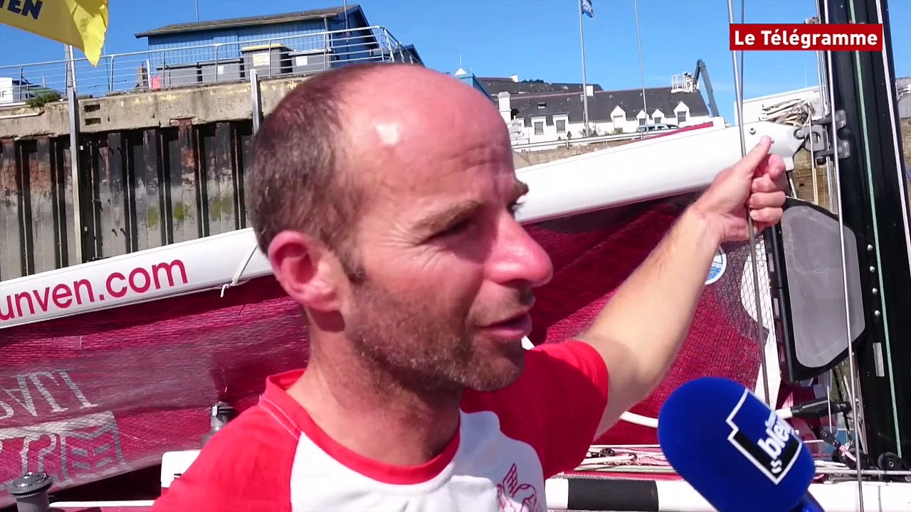 Voile Douarnenez. Fastnet Solo : Nicolas Lunven gagne le championnat