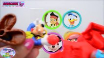 Learn Colors Disney Junior Jr Mickey Mouse Sheriff Callie Toys Surprise Egg and Toy Collector SETC