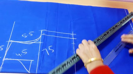 1 Kalidar frock drafting and cutting __ B@loch