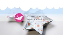 Origami Star Dish / Bowl Instructions ♥︎ Tutorial ♥︎ DIY ♥︎