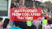 Man rescued after Mexico City factory collapse during earthquake