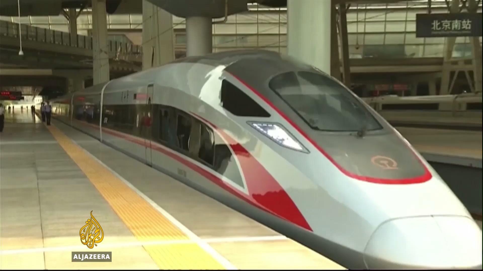 China unveils world's fastest bullet train - video Dailymotion