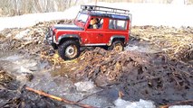 RC Trucks OFF Road — Rescue Land Rover Defender 4х4 Stuck The Beast 6x6 RC4WD — RC Extreme Pictures