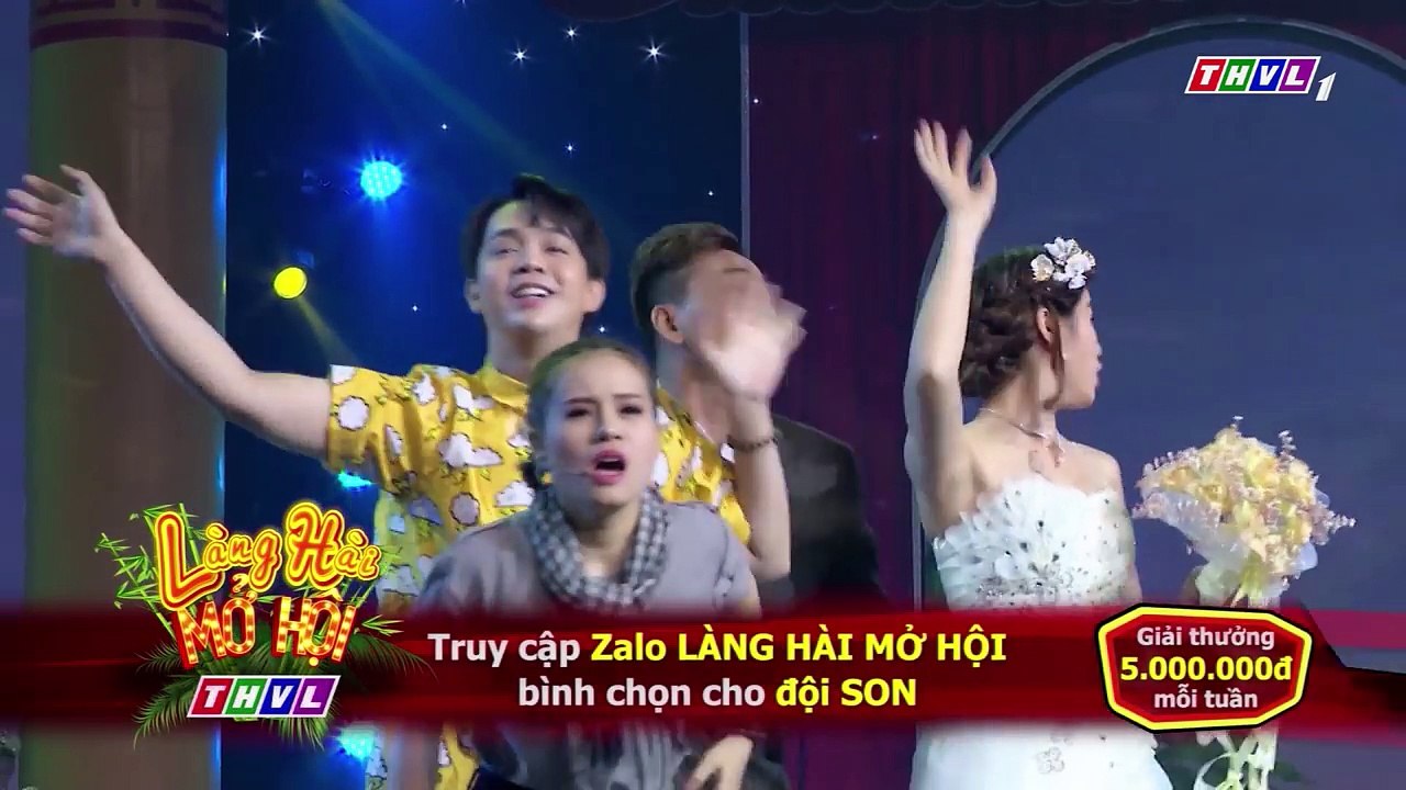 THVL  Làng hài mở hội 2017 – Tập 1 Cô dâu chú rể tạo dáng chuyên nghiệp trên Đảo tử thần